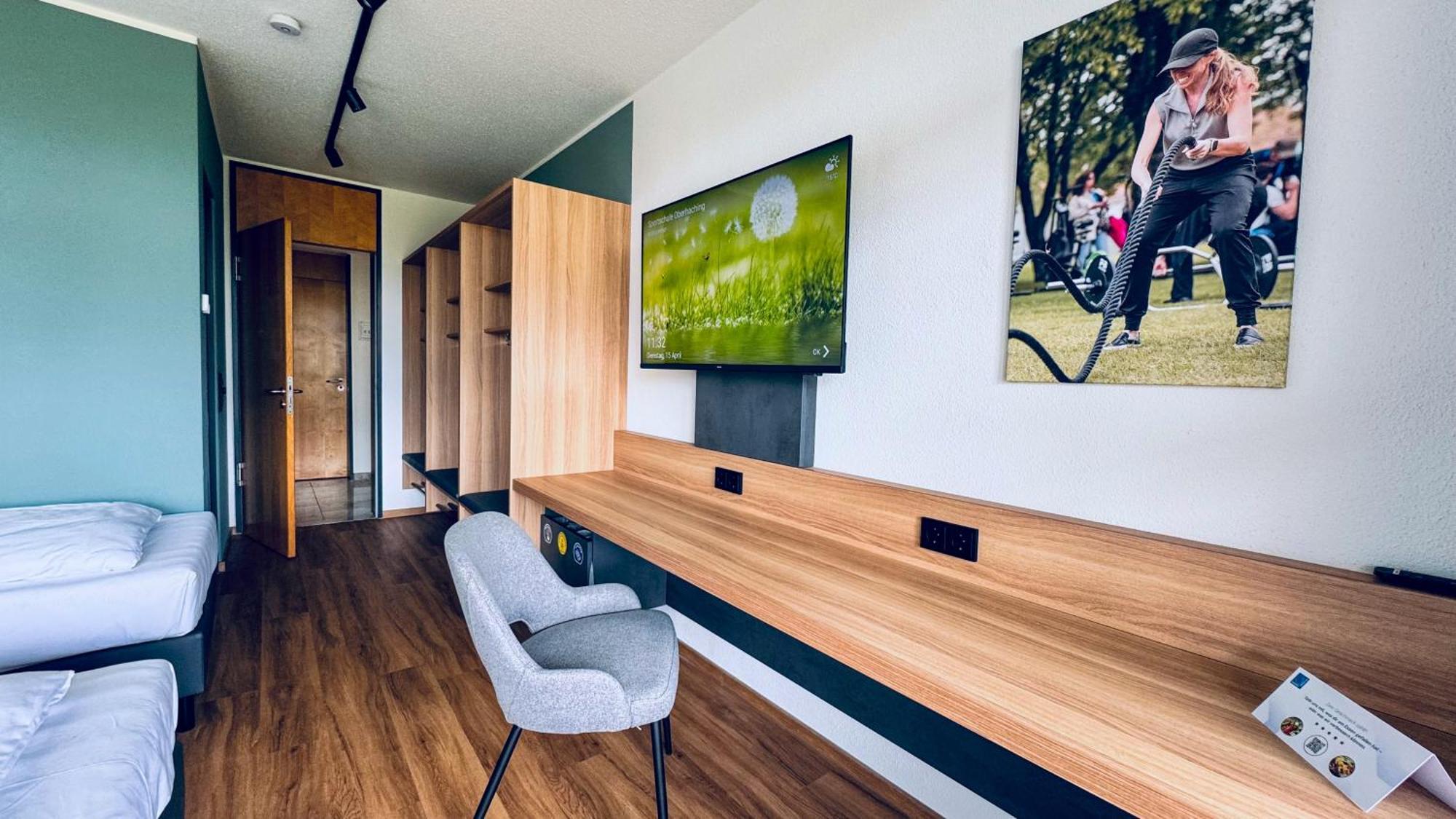 Hotel Sportschule Oberhaching Extérieur photo